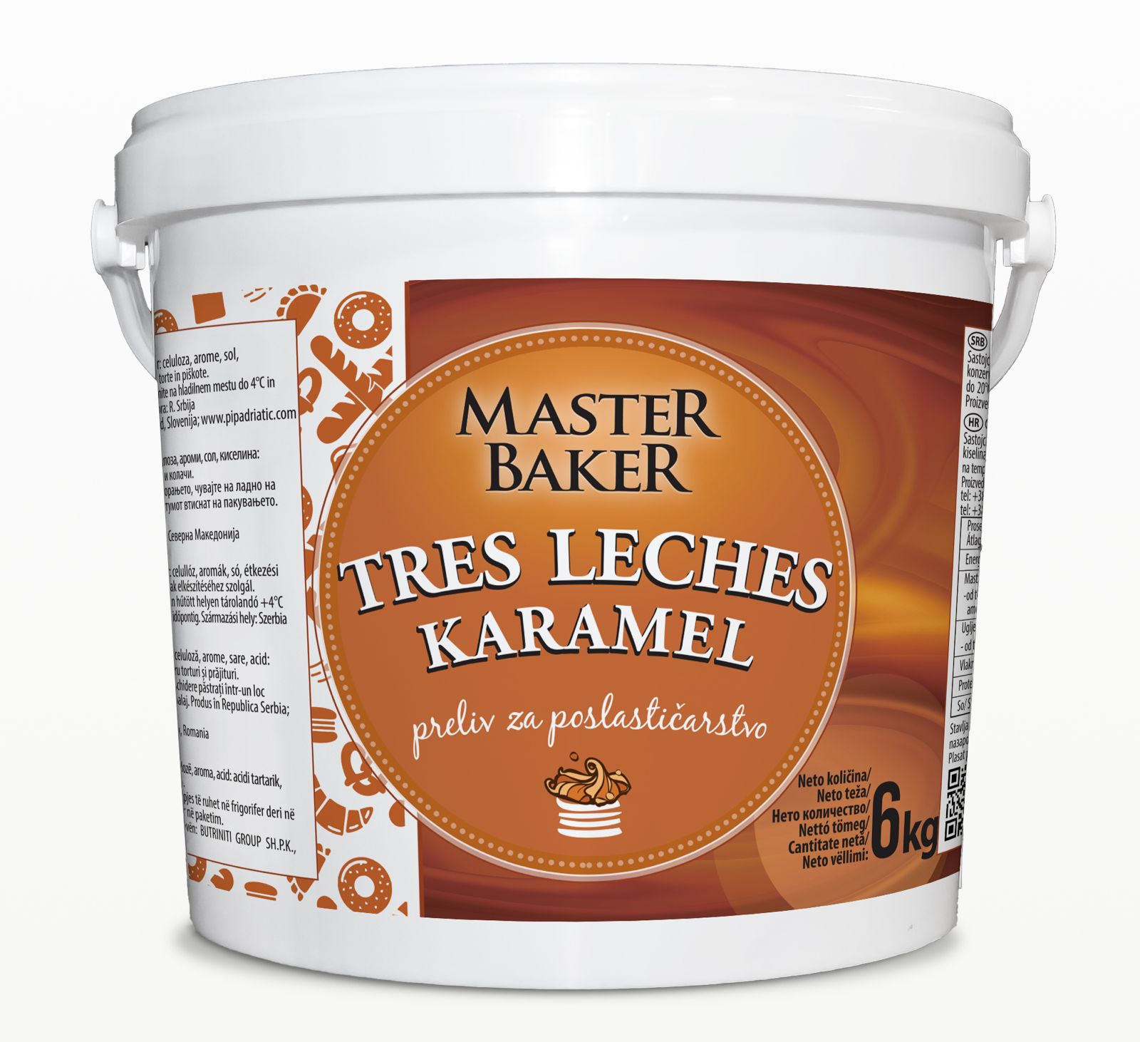 tres leches karamel preliv